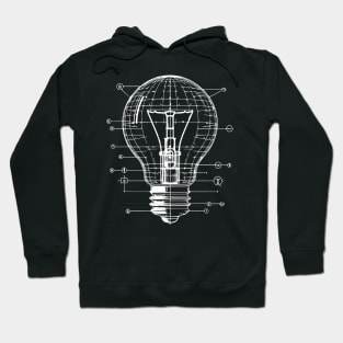 bulb blueprint Hoodie